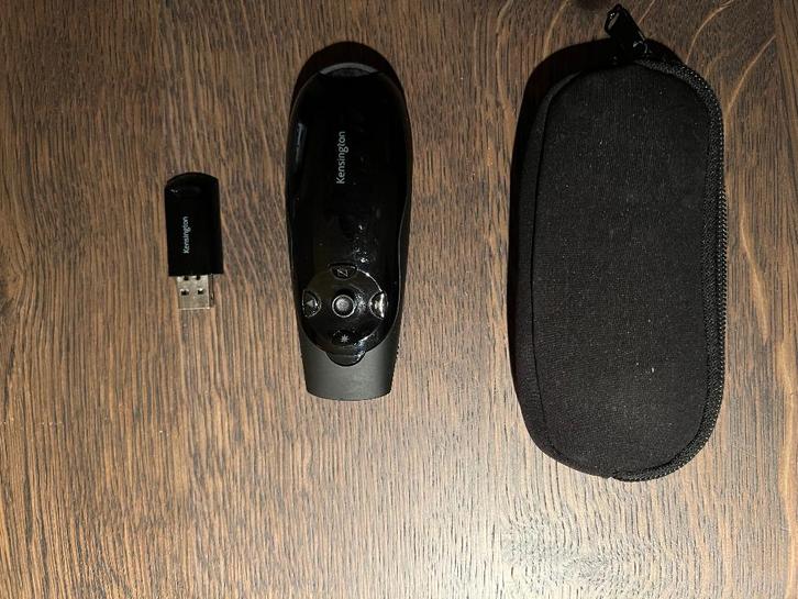 Kensington draadloze presenter met groenecursor, Computers en Software, Presenters, Gebruikt, MacOS, Windows, Ophalen of Verzenden