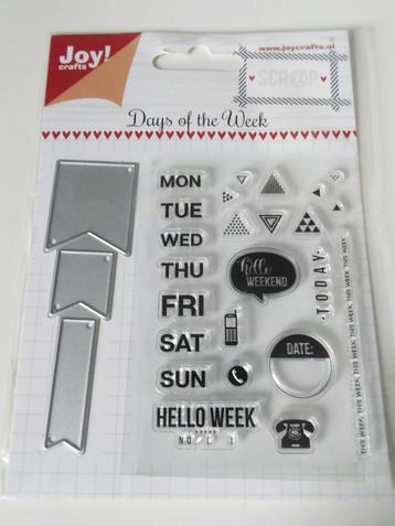 Clear stamps Days of The Week beschikbaar voor biedingen