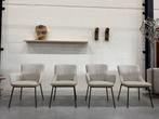 4 Nieuw Rolf Benz 655 Eetkamerstoelen stof Design stoel, Huis en Inrichting, Stoelen, Overige kleuren, Nieuw, Ophalen of Verzenden