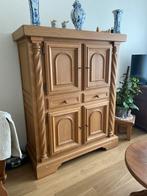 Kamer kast licht eiken, Ophalen, 100 tot 150 cm, 1 of 2 laden, Eikenhout