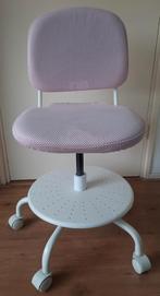 Bureaustoel kind Ikea Vimund, Huis en Inrichting, Ophalen, Gebruikt, Roze
