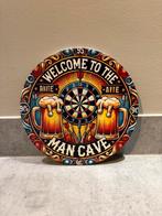 Mancave Bar Café Wanddecoratie metalen bordje Welcome, Ophalen of Verzenden, Zo goed als nieuw