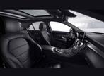 Mercedes-Benz C-Klasse C180 premium/amg/night/luchtveren, Auto's, Automaat, 1800 kg, Zwart, Particulier