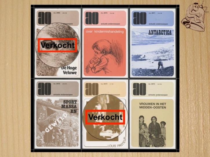 12x AO Reeks 1985 - ( 2047-2096 )  Stichting IVIO, Boeken, Schoolboeken, Zo goed als nieuw, Overige niveaus, Ophalen of Verzenden