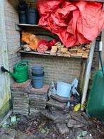 Gratis af te halen: 30x30 tegels, Tuin en Terras, Ophalen, Gebruikt, Minder dan 5 m², Beton