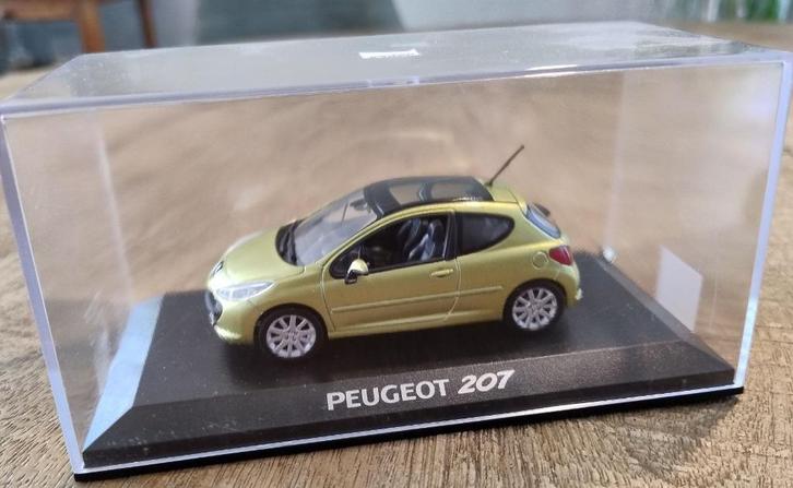 PEUGEOT 207 modelauto 1/43 van NOREV, Hobby en Vrije tijd, Modelauto's | 1:43, Zo goed als nieuw, Auto, Norev, Ophalen of Verzenden