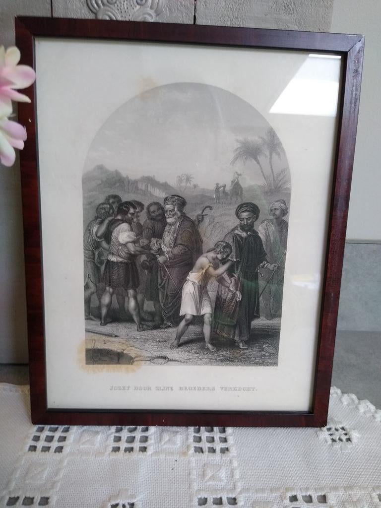 Jozef verkocht door zijn broers., Antiek en Kunst, Kunst | Etsen en Gravures, Ophalen of Verzenden