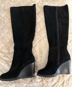 Aldo  laarzen met sleehak maat 38, Hoge laarzen, Zwart, Ophalen of Verzenden, Zo goed als nieuw