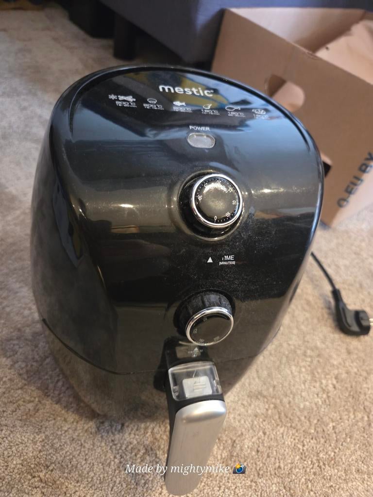Mestic Airfryer - 900W, Ophalen, Gebruikt, Airfryer, Minder dan 750 gram