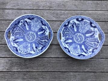 2 Lange Lijs bonbonschalen beschikbaar voor biedingen