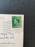 Postcard 1936 King Edward green stamp 1/2D  kaart postzegel, Ophalen of Verzenden, Engeland