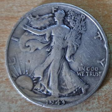 Verenigde Staten, Half Dollar 1943 S - zilver beschikbaar voor biedingen