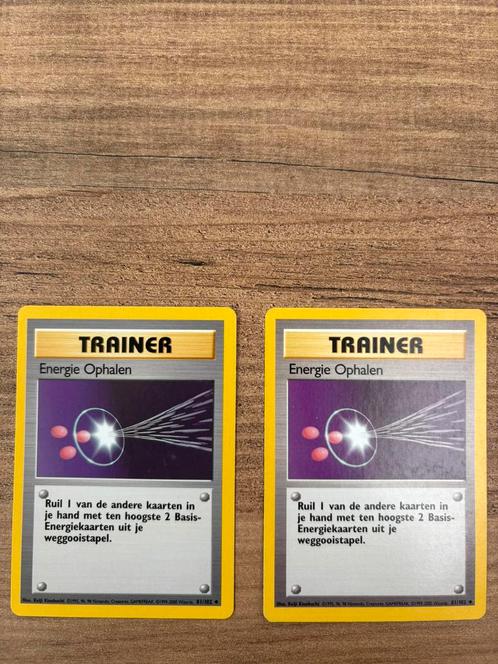 Energie Ophalen / Energy Retrieval 81/102 Base Set NL (NM), Hobby en Vrije tijd, Verzamelkaartspellen | Pokémon, Zo goed als nieuw