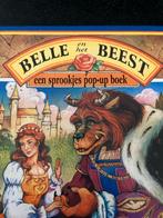 Nostalgische pop up boek Belle en het Beest Pop-up Boek, Ophalen of Verzenden, Zo goed als nieuw