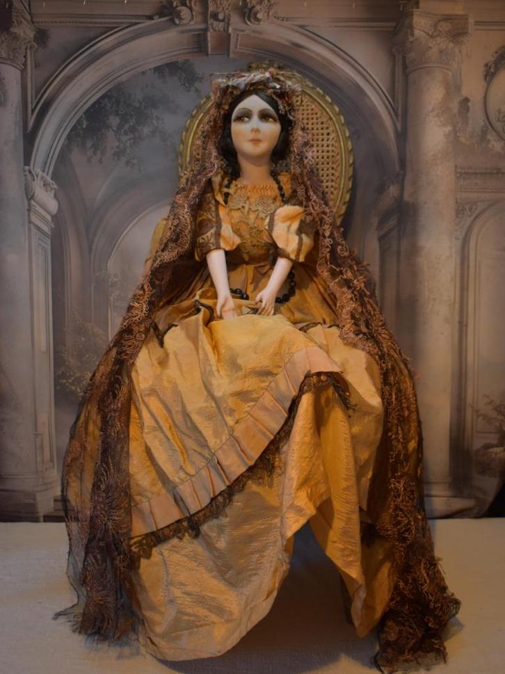 Oude Mooie Grote Sofa dol."Uit Aletta's Tijd", Antiek en Kunst, Antiek | Woonaccessoires, Ophalen of Verzenden