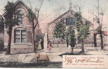 Zaandam ca 1900 Czaar Peterhuisje  beschikbaar voor biedingen