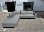 Woood Exotan Sicielie hoekbank grijs normaal showmodel 900,-, Ophalen, Rj, Nieuw, Info@rjmeubeldiscount.nl