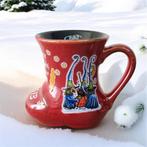 Gluhwein Kerstmarkt Mok Laars Weihnachtsmarkt Germany, Keramiek, Overige typen, Ophalen of Verzenden, Zo goed als nieuw