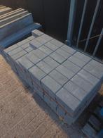 +- 5 m2 bkk grijs 7cm met facet, Tuin en Terras, Tegels en Klinkers, Ophalen, Nieuw, Beton, Klinkers