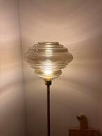 Lampenkap van glas, Huis en Inrichting, Ophalen, Bruin, Rond, Zo goed als nieuw