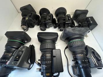 Fujinon & Canon Broadcast lenzen en Accessoires. beschikbaar voor biedingen