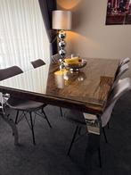 Richmond stijl eettafel en salontafel, Ophalen, Gebruikt, 150 tot 200 cm, Vijf personen of meer