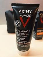 Vichy Homme dagcrème douchegel shampoo Hydra-MAG C toilettas, Sieraden, Tassen en Uiterlijk, Uiterlijk | Gezichtsverzorging, Ophalen of Verzenden