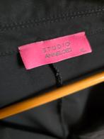 Studio Anneloes sportief jasje travelstof, Ophalen of Verzenden, Zo goed als nieuw, Maat 46/48 (XL) of groter, Zwart