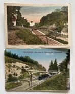 2 kaarten Valkenburg, nabij de Schaesberg, Ophalen of Verzenden, 1920 tot 1940, Gelopen, Limburg