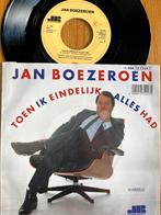 te koop 7” Jan Boezeroen - toen ik eindelijk alles had, Ophalen of Verzenden, 7 inch, Nederlandstalig