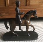 Ruiter en paard., Antiek en Kunst, Antiek | Koper en Brons, Ophalen of Verzenden