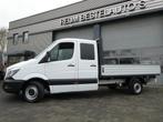 Mercedes-Benz Sprinter 314cdi Euro 6, L3. DC, Dubbel Cabine,, Gebruikt, 7 stoelen, Wit, Bedrijf