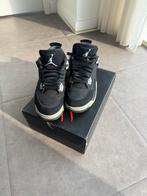 Air Jordan 4 Black Canvas Maat 42, Kleding | Heren, Schoenen, Ophalen of Verzenden, Gedragen, Zwart, Sneakers of Gympen