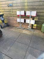 Inklapbare afzet hekken en loopplank, Ophalen, Gebruikt