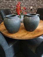 Brynxz Bloempotten - Set van 2, 25 tot 40 cm, Rond, Zo goed als nieuw, Minder dan 40 cm