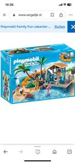 Playmobile vakantie eiland met strand bar 6979, Ophalen of Verzenden, Zo goed als nieuw