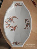 Antieke Aardewerk Schaal met Bloemmotief, Ophalen of Verzenden