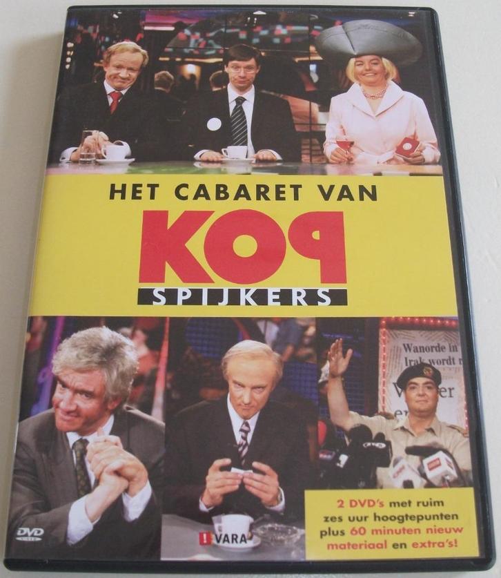 Dvd *** CABARET VAN KOPSPIJKERS *** 2-Disc Edition, Cd's en Dvd's, Dvd's | Cabaret en Sketches, Zo goed als nieuw, Tv-programma of Sketches