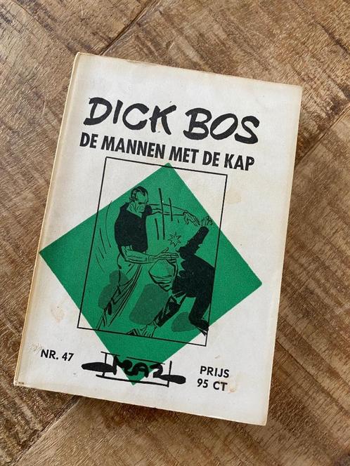 Dick Bos - Maz beeldbibliotheek 47 - De mannen met de kap, Boeken, Stripboeken, Zo goed als nieuw, Eén stripboek, Ophalen of Verzenden