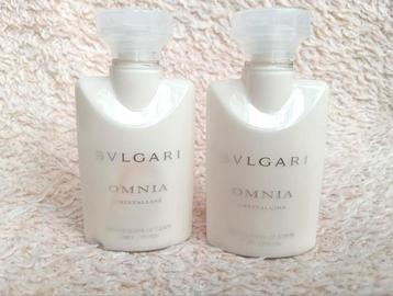 Bvlgari Omnia Crystalline Body Lotion 2x40ml - Origineel beschikbaar voor biedingen