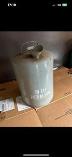 Emaille 10 liter petroleum tank, Ophalen of Verzenden