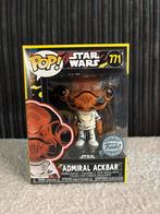 Funko Pop StarWars Admiral Ackbar 771, Ophalen of Verzenden, Nieuw