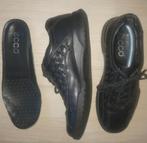 ECCO leren comfort sneakers. Zgan. Maat 40., Ecco, Zwart, Ophalen of Verzenden, Sneakers of Gympen