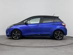 Toyota Yaris 1.5 Hybrid Bi-Tone | Camera | Navigatie | LM ve, Gebruikt, 4 cilinders, Met garantie (alle), Blauw
