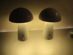 Tafellampje 2 x paddestoel lamp usb oplaadbaar, Ophalen of Verzenden, Zo goed als nieuw, Modern, Minder dan 50 cm