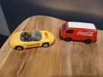 Coca Cola Auto's - 2 stuks, Ophalen of Verzenden, Gebruikt