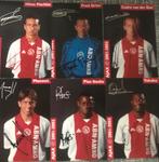 Spelerskaarten Ajax seizoen 01-02 gesigneerd, Ophalen of Verzenden, Zo goed als nieuw, Ajax, Spelerskaart