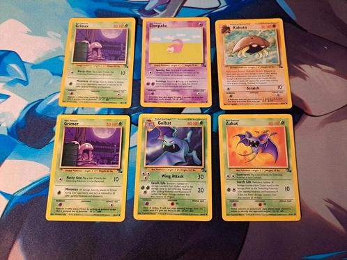 Pokemon Fossil set kaarten, Hobby en Vrije tijd, Verzamelkaartspellen | Pokémon, Gebruikt, Meerdere kaarten, Ophalen of Verzenden