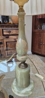 Groene Marmeren Lamp, Antiek en Kunst, Ophalen of Verzenden