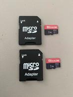 2 micro SD geheugenkaarten 1 TB + adapters, PROSelect, nieuw, Audio, Tv en Foto, Fotografie | Geheugenkaarten, Ophalen of Verzenden
